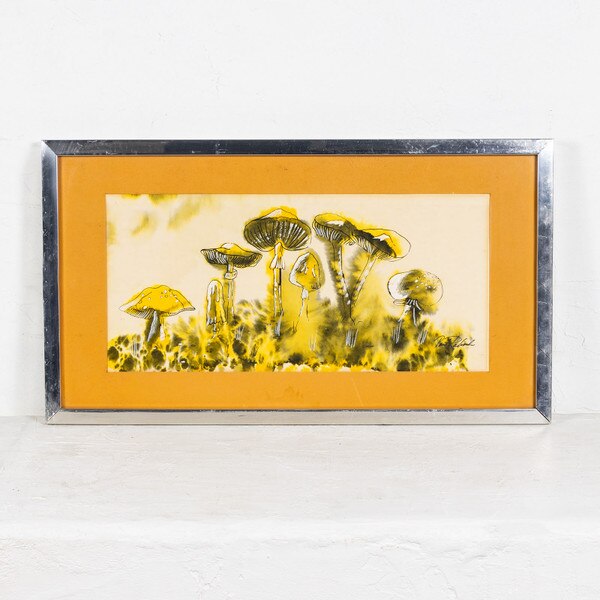 Mushroom Framed Artwork